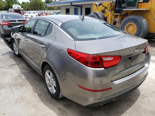 Photo 3 from auction – 2015 KIA OPTIMA LX with VIN 5XXGM4A73FG393103