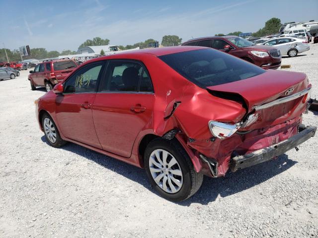 Photo 3 from auction – 2013 TOYOTA COROLLA BA with VIN JTDBU4EE0DJ118588