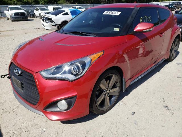 Photo 2 from auction – 2014 HYUNDAI VELOSTER T with VIN KMHTC6AE2EU193474