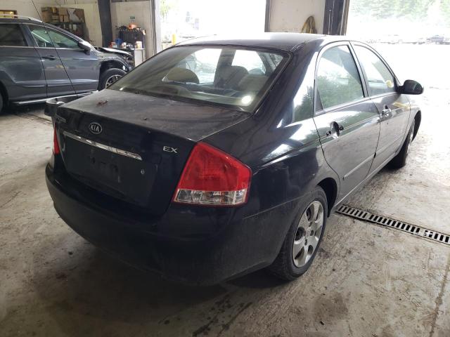 Photo 4 from auction – 2008 KIA SPECTRA EX with VIN KNAFE121385525685