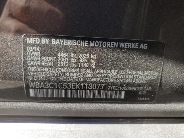 Photo 10 from auction – 2014 BMW 328 I SULE with VIN WBA3C1C53EK113077