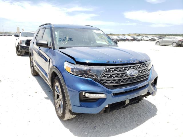 FORD EXPLORER X 2021 with VIN 1FMSK7DH8MGB61037 - Photo from auction