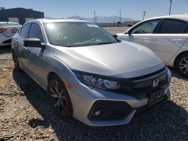 HONDA CIVIC SI 2017 with VIN 2HGFC1E59HH705352 - Photo from auction