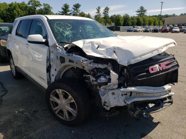 GMC TERRAIN SL 2017 with VIN 2GKFLSEK7H6345492 - Photo from auction