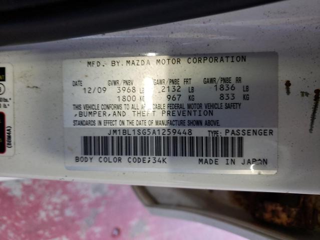 Photo 10 from auction – 2010 MAZDA 3 I with VIN JM1BL1SG5A1259448