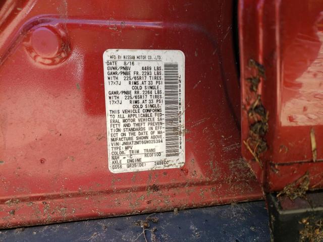 Photo 10 from auction – 2016 NISSAN ROGUE S with VIN JN8AT2MT6GW025394