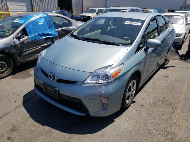 Photo 2 from auction – 2015 TOYOTA PRIUS with VIN JTDKN3DU4F1891695