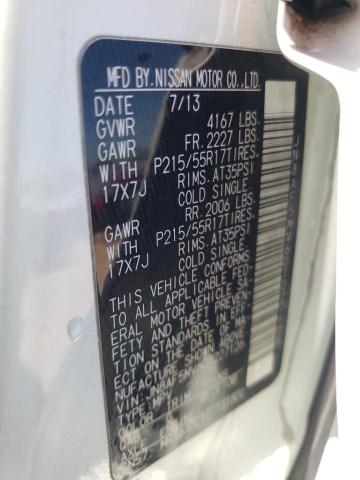 Photo 10 from auction – 2013 NISSAN JUKE S with VIN JN8AF5MV6DT227126