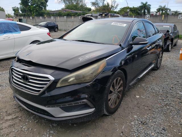 Photo 2 from auction – 2016 HYUNDAI SONATA SPO with VIN 5NPE34AF9GH376541