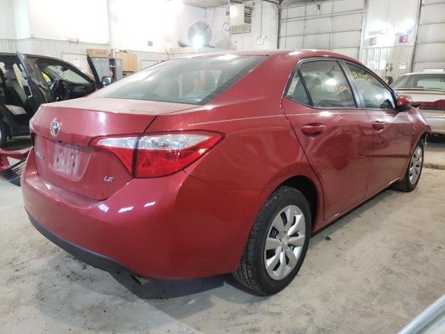 Photo 4 from auction – 2016 TOYOTA COROLLA L with VIN 5YFBURHE2GP427441