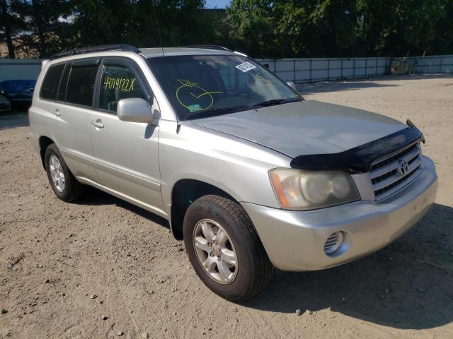 TOYOTA HIGHLANDER 2003 with VIN JTEHF21A530146799 - Photo from auction