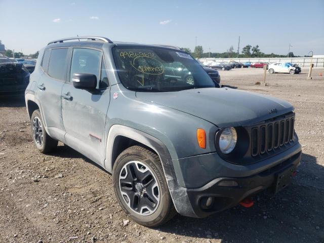 JEEP RENEGADE T 2015 with VIN ZACCJBCT6FPB79465 - Photo from auction