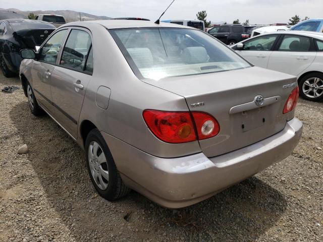 Photo 3 from auction – 2003 TOYOTA COROLLA CE with VIN 1NXBR32E53Z038258