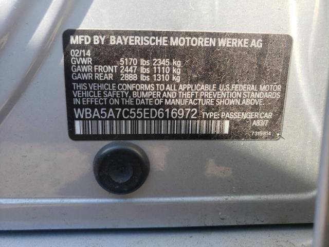 Photo 10 from auction – 2014 BMW 528 XI with VIN WBA5A7C55ED616972