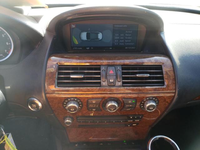 Photo 9 from auction – 2008 BMW 650 I with VIN WBAEB53538CX61214