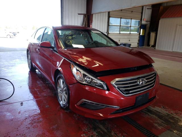 HYUNDAI SONATA SE 2015 with VIN 5NPE24AF4FH187961 - Photo from auction