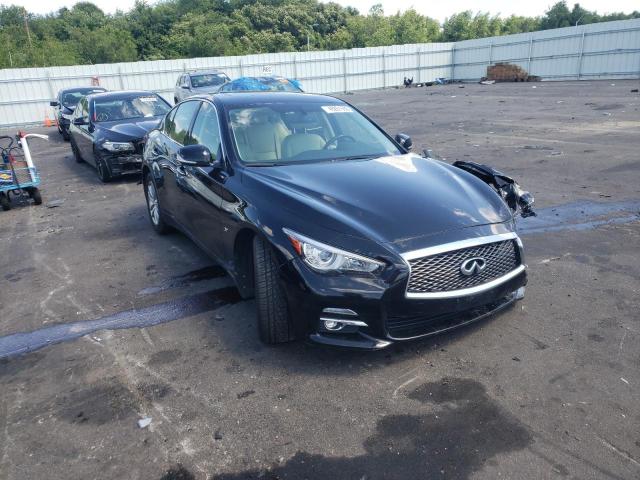 INFINITI Q50 BASE 2015 with VIN JN1BV7AR2FM417267 - Photo from auction