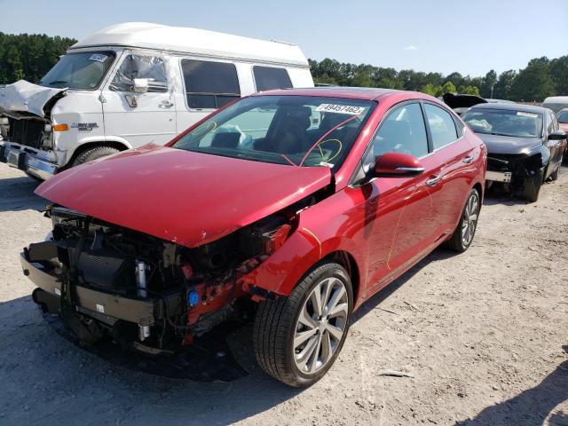 Photo 2 from auction – 2022 HYUNDAI ACCENT LIM with VIN 3KPC34A65NE165880