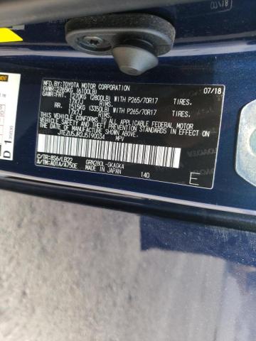 Photo 10 from auction – 2018 TOYOTA 4RUNNER SR with VIN JTEZU5JR2J5190034
