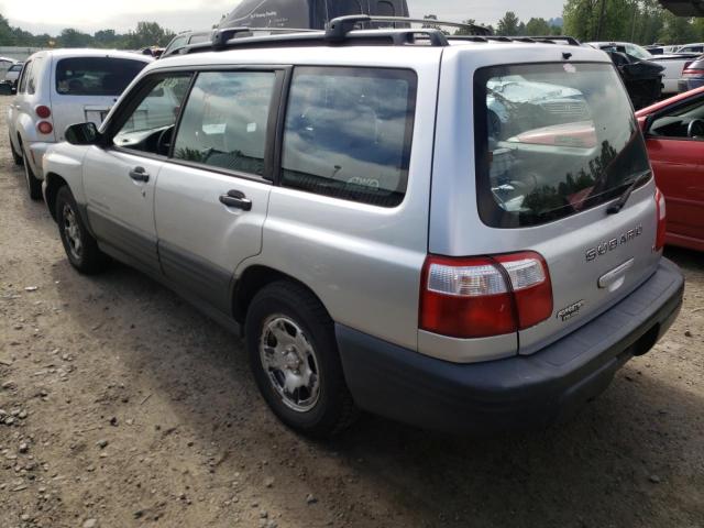 Photo 3 from auction – 2002 SUBARU FORESTER L with VIN JF1SF63512H740927