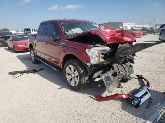 FORD F150 SUPER 2018 with VIN 1FTEW1EP8JKC80630 - Photo from auction