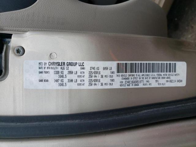 Photo 10 from auction – 2013 CHRYSLER TOWN & COU with VIN 2C4RC1BG0DR519771