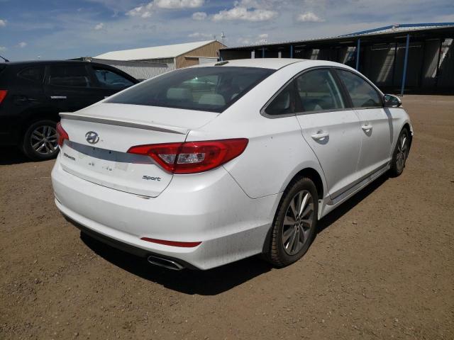 Photo 4 from auction – 2016 HYUNDAI SONATA SPO with VIN 5NPE34AF0GH264954