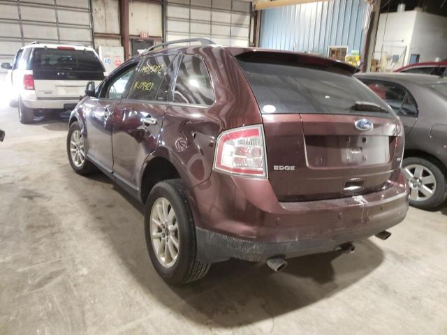 Photo 3 from auction – 2009 FORD EDGE SEL with VIN 2FMDK38C89BA65424