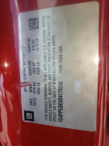Zdjęcie 10 z aukcji – 2013 BUICK VERANO z VIN 1G4PP5SK9D4179395