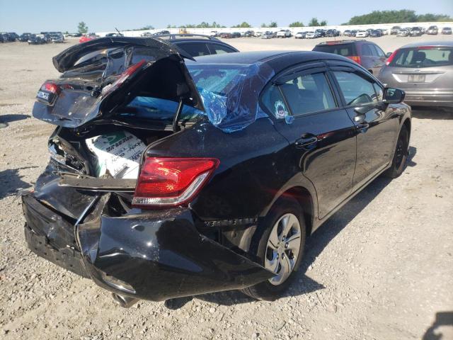 Photo 4 from auction – 2014 HONDA CIVIC LX with VIN 2HGFB2F59EH522570