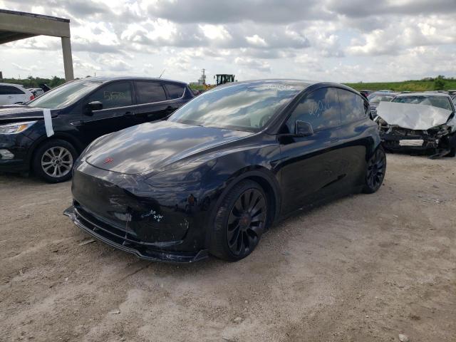 Photo 2 from auction – 2020 TESLA MODEL Y with VIN 5YJYGDEF1LF028091
