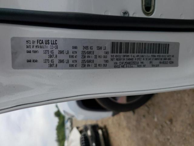 Photo 10 from auction – 2019 JEEP CHEROKEE L with VIN 1C4PJMDN8KD292310