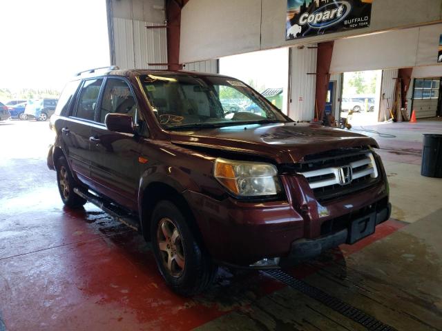 HONDA PILOT EX 2008 with VIN 5FNYF18498B041500 - Photo from auction