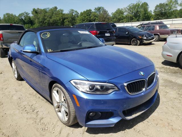 BMW 230I 2017 with VIN WBA2K9C3XHV950486 - Photo from auction