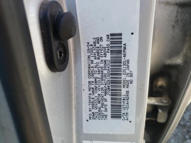 Photo 10 from auction – 2005 TOYOTA COROLLA CE with VIN JTDBR32E152064312