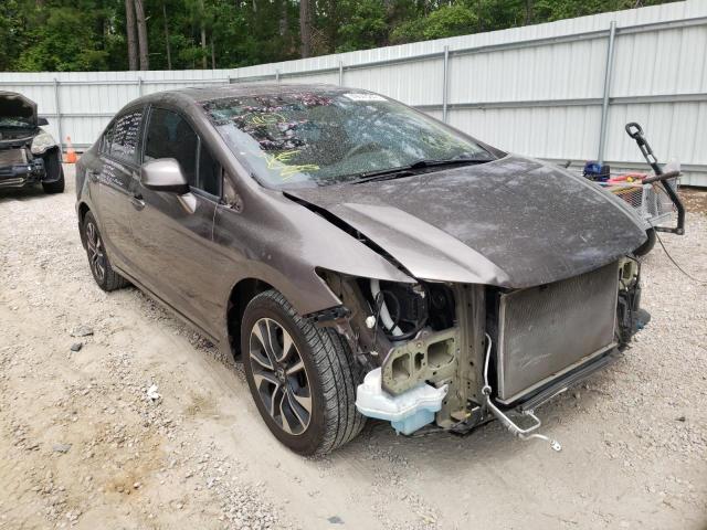 HONDA CIVIC EX 2013 with VIN 2HGFB2F8XDH544778 - Photo from auction