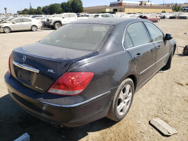 Photo 4 from auction – 2007 ACURA RL with VIN JH4KB16627C003963