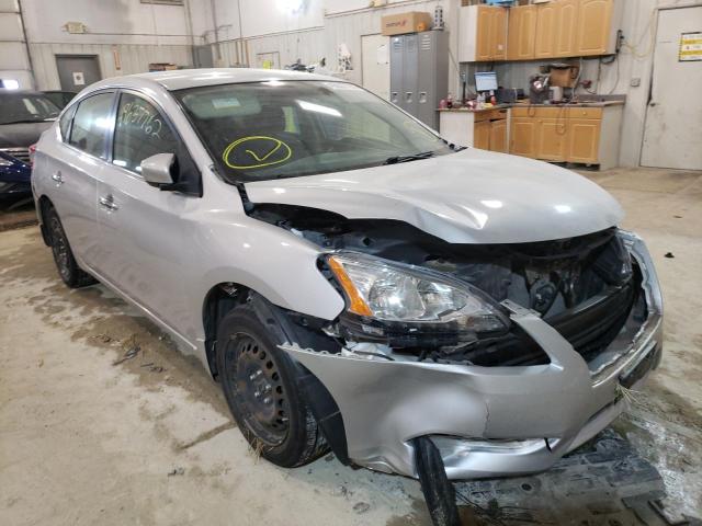 Photo 1 from auction – 2013 NISSAN SENTRA S with VIN 1N4AB7AP2DN907768