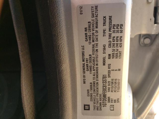 Photo 10 from auction – 2012 GMC CANYON SLE with VIN 1GTD5MFE0C8133781
