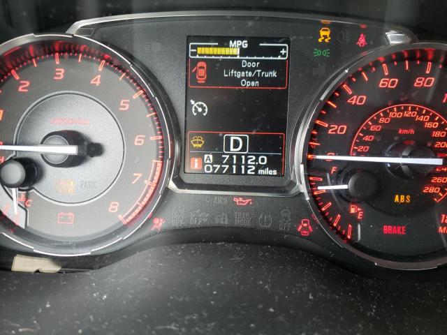 Photo 8 from auction – 2016 SUBARU WRX PREMIU with VIN JF1VA1E62G8825514