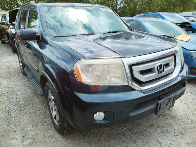 HONDA PILOT TOUR 2010 with VIN 5FNYF4H87AB017643 - Photo from auction
