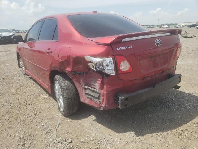 Photo 3 from auction – 2009 TOYOTA COROLLA BA with VIN 1NXBU40E09Z074438