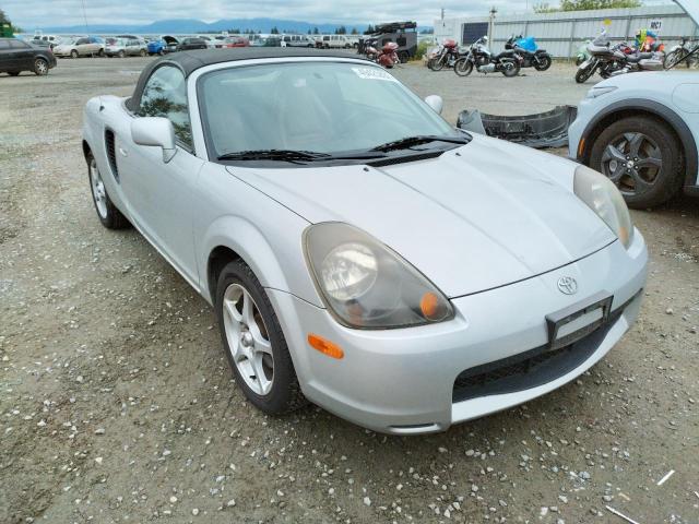 TOYOTA MR2 SPYDER 2001 with VIN JTDFR320610034153 - Photo from auction