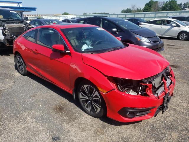 HONDA CIVIC EXL 2017 with VIN 2HGFC3B70HH350668 - Photo from auction