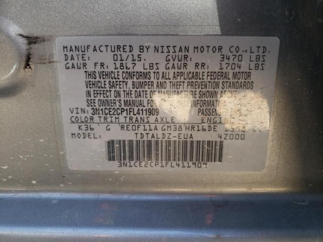 Photo 10 from auction – 2015 NISSAN VERSA NOTE with VIN 3N1CE2CP1FL411909