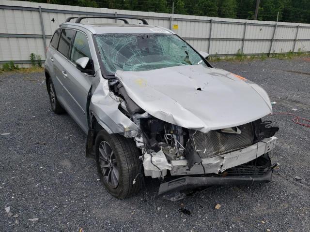 TOYOTA HIGHLANDER 2019 with VIN 5TDJZRFH4KS579277 - Photo from auction