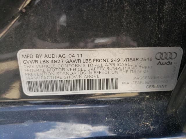 Photo 10 from auction – 2011 AUDI A4 PREMIUM with VIN WAUFFAFL5BN050900