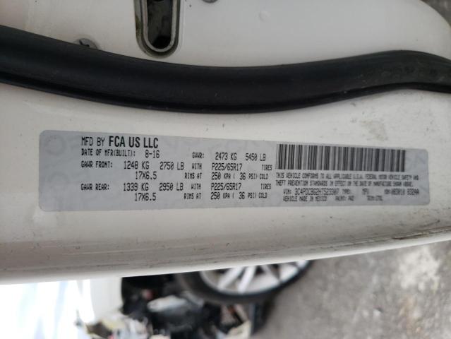 Photo 10 from auction – 2017 DODGE JOURNEY SX with VIN 3C4PDCBG2HT523307