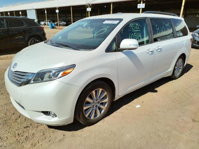 Photo 2 from auction – 2015 TOYOTA SIENNA XLE with VIN 5TDYK3DC8FS648954