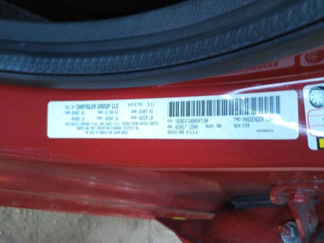 Photo 10 from auction – 2011 DODGE AVENGER MA with VIN 1B3BD1FG4BN547190